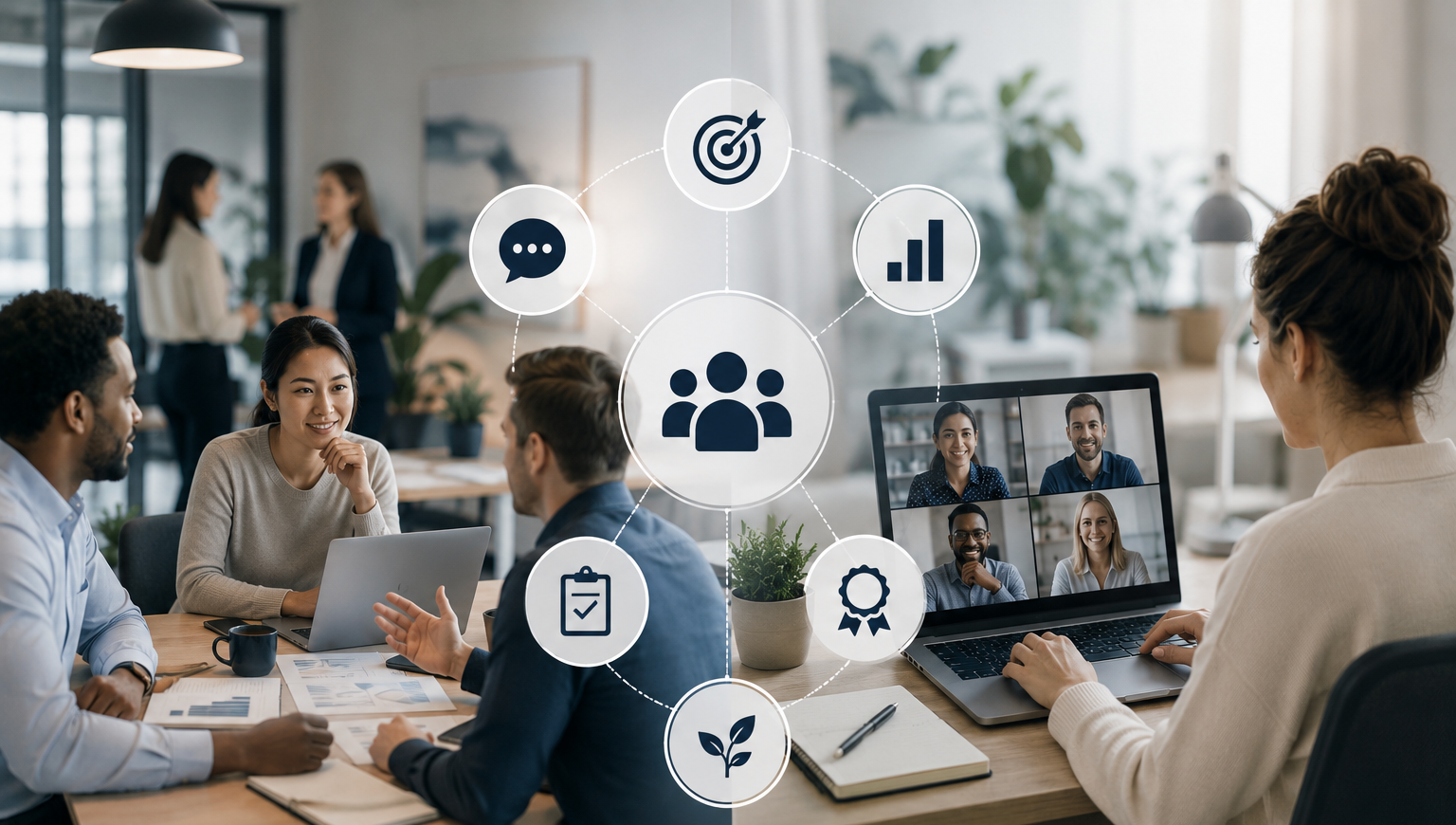 Managing Performance in a Hybrid Workplace